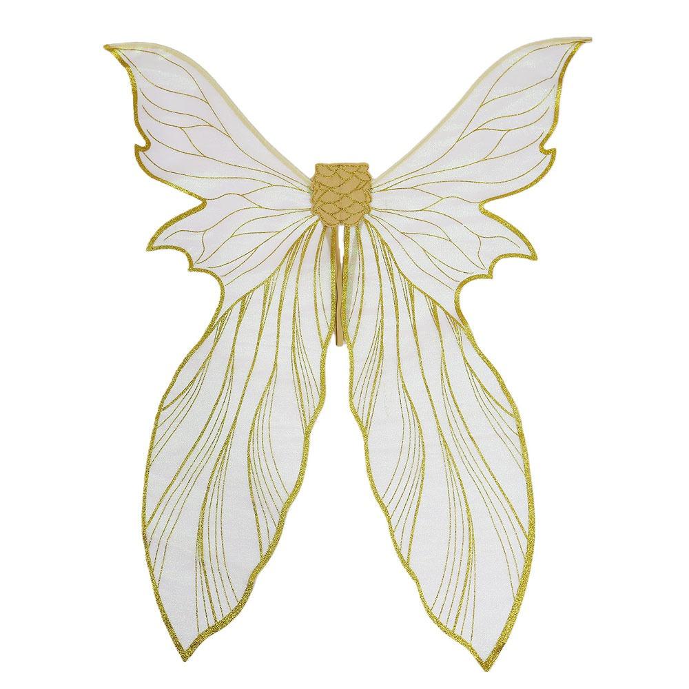 

Magical Mermaid Fairy Wings With Stickers Colorful Butterfly Costume Wings Headpiece Dress Up Wings for Women Girls