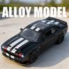 1:32 Hellcat Viper Superbil Leketøysmodeller Legering Støpt Tilbakekkingsdører Åpnes Lyd Lys Utsøkt Interiør Interaktive Leker for Barn