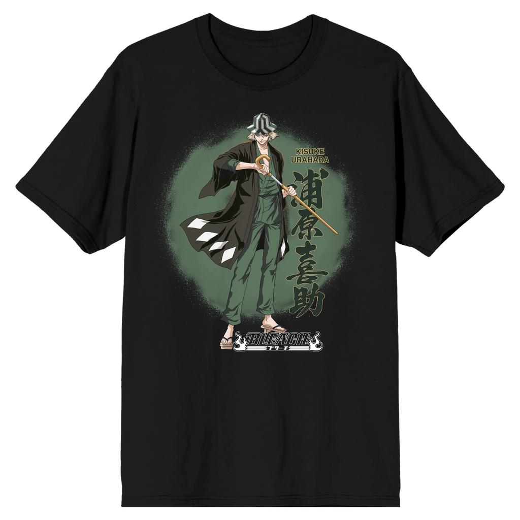 Bleach Kisuke Urahara Unisexs Black Fashion Casual Funny Tshirt S6xl