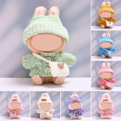 Puppenkleidung Niedliches Pullover-Hut-Set für 17cm La Bubu Puppen