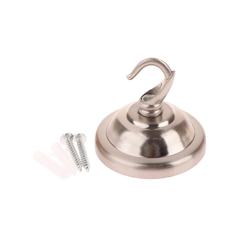 1 Set Ceiling Mount Pendant Lamp Base Black/White/Bronze/Gold/ 56Mm Diy Round Iron Hook Ceiling Plate Base