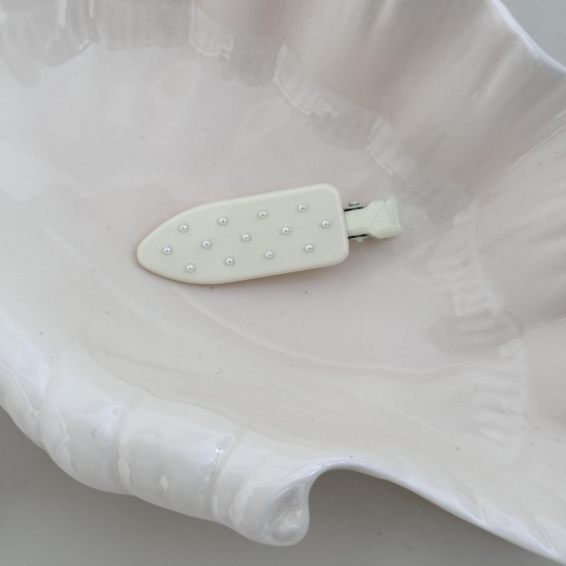 

Mini hair accessories for girls women pins and clips Headdress barrette Designer popular pearl fairy new in makeup sweets