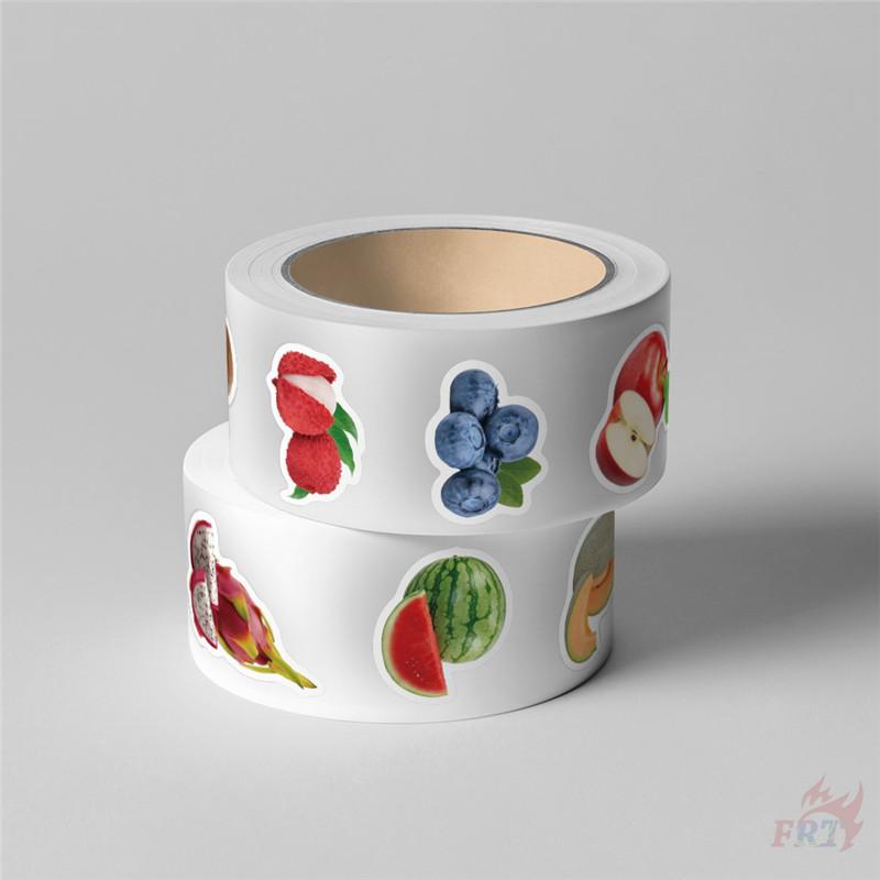 500 buc/rol Autocolante recompense pentru copii cu fructe proaspete - DIY Albume de scrapbooking Decor Etichete de sigiliu Autocolante