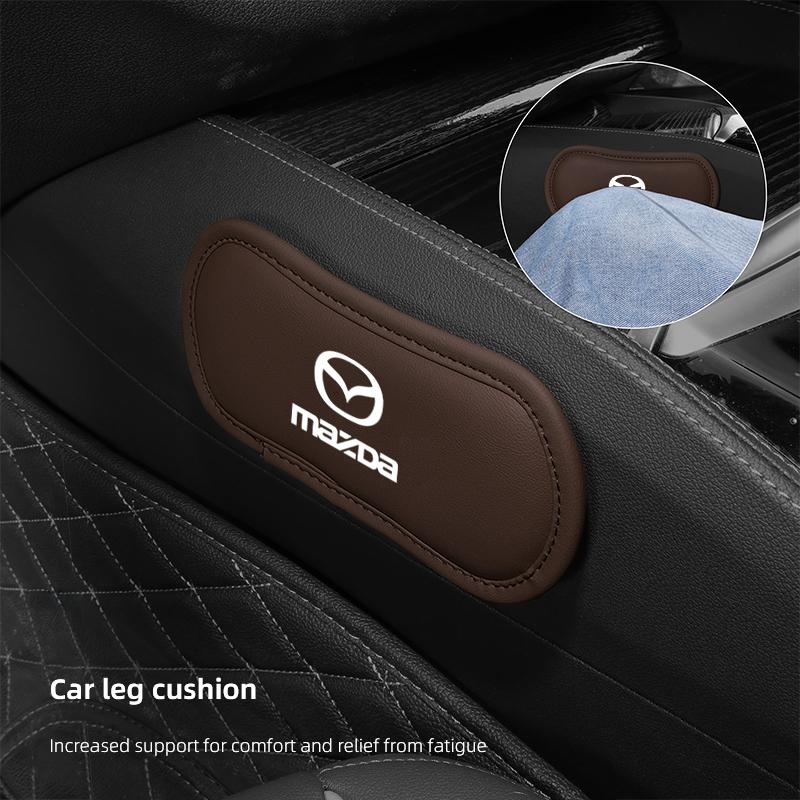 Car Pillow Cushion Elastic Knee Pad Leg Pad Armrest pad Car Accessories For Mazda 3 6 CX5 2 CX30 CX3 CX9 MX5 RX8 Axela Demio
