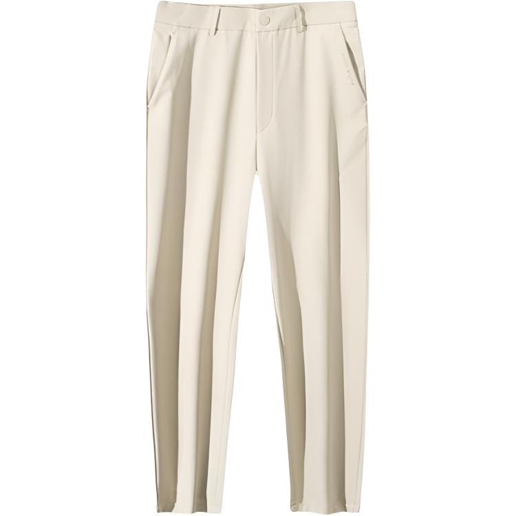 

Anta Comfortable Casual Simple Straight Leg Sports Pants Men bottoms Mica-Khaki 952517510-2