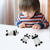 Spring Panda Ornament Movable Panda Figurine Statue Animal Sculpture Kids Adults Fidget