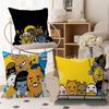 K-KAKAOS FRIENDS Cartoon Maple Design Cushion Cover Happy Autumn Harvest Decor Holiday Decorati Pillow Cover