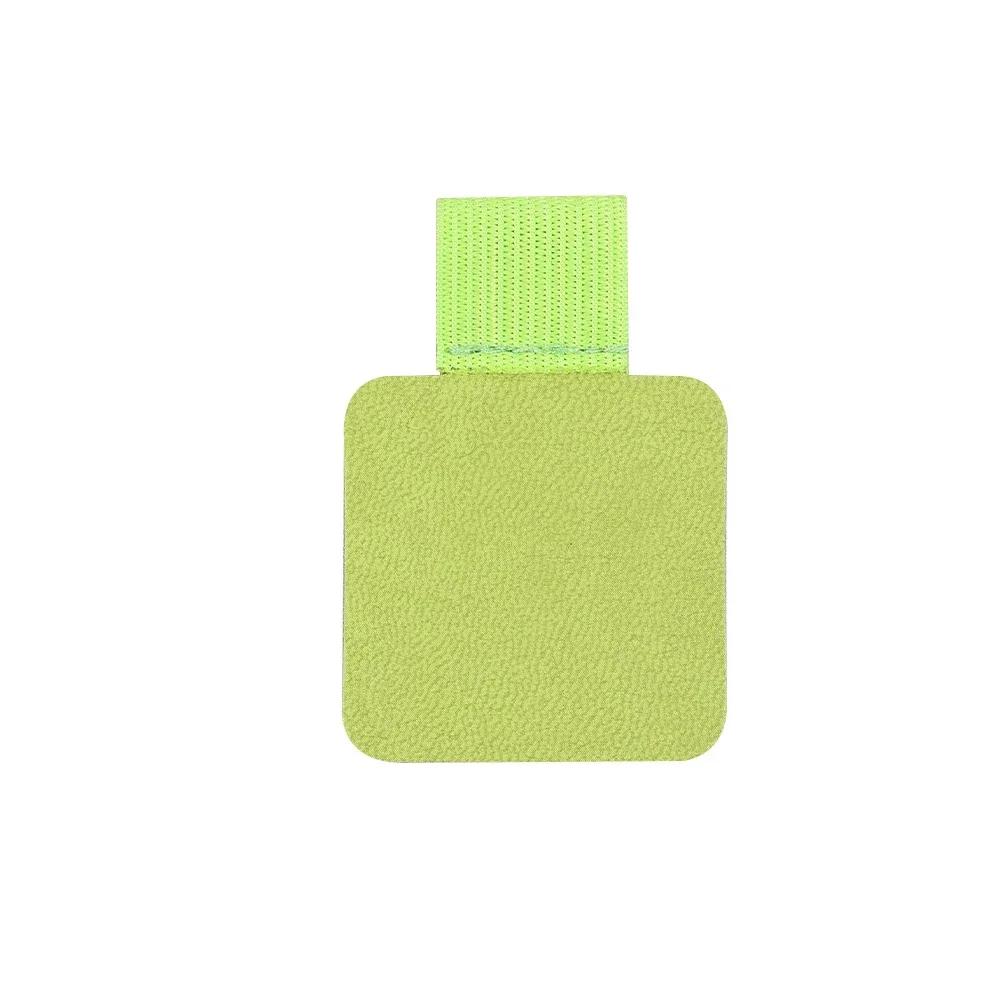 Easy To Carry Self-Adhesive PU Leather Pen Clip Pencil Elastic Loop Cover Ring for Diary PlannerClip for Apple ICell Phone IPencil Hol Practical Use