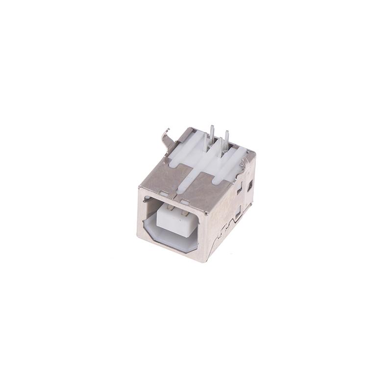10Pcs/Lot Usb B Type Female Socket Connector G45 Square Interface Socket For Printer Data Interface
