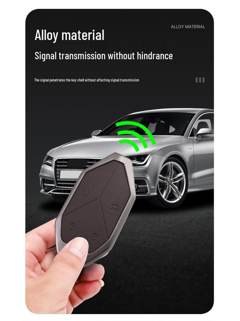 2024 Fangchengbao Leopard 5 Key Case: NFC Induction Card Holder & Protective Shell for Men