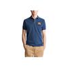 Polo Ralph Lauren Tiger Brodert Pullover Kort Ermet Poloskjorte Herre poloskjorter Marineblå 710798087-001