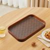 Serving Tray Toilet Cosmetics Tray Breakfast Tray for Office Party Home