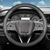 Leather Car Steering Wheel Cover for Opel Mokka X B Mokka-e Astra G H J K GTC Insignia A B Sport Tourer Vivaro A B C Accessories