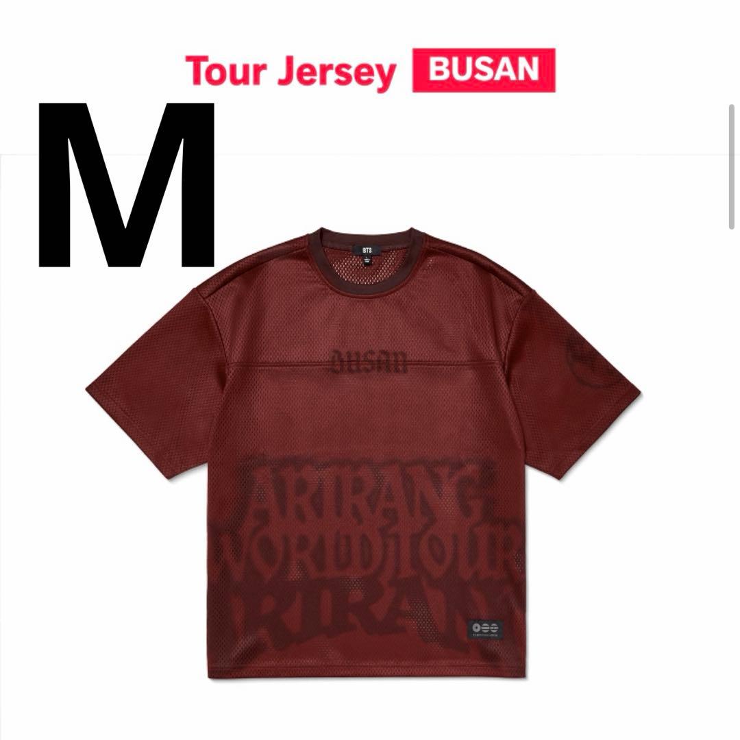 [USED] BTS ARIRANG Korea Tour Jersey Busan T-Shirt M