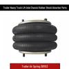 BPW Axle CIMC Trailer Heavy Truck Lift Axle Rubber Air Suspension Shock Absorber