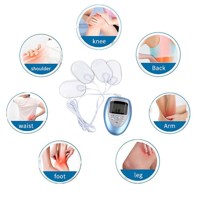 Tens Muscle Stimulator Elektronische Puls Massager 8 Modi Ems Akupunktur Elektrische Therapie Physiotherapie Gesundheit Pflege Maschine