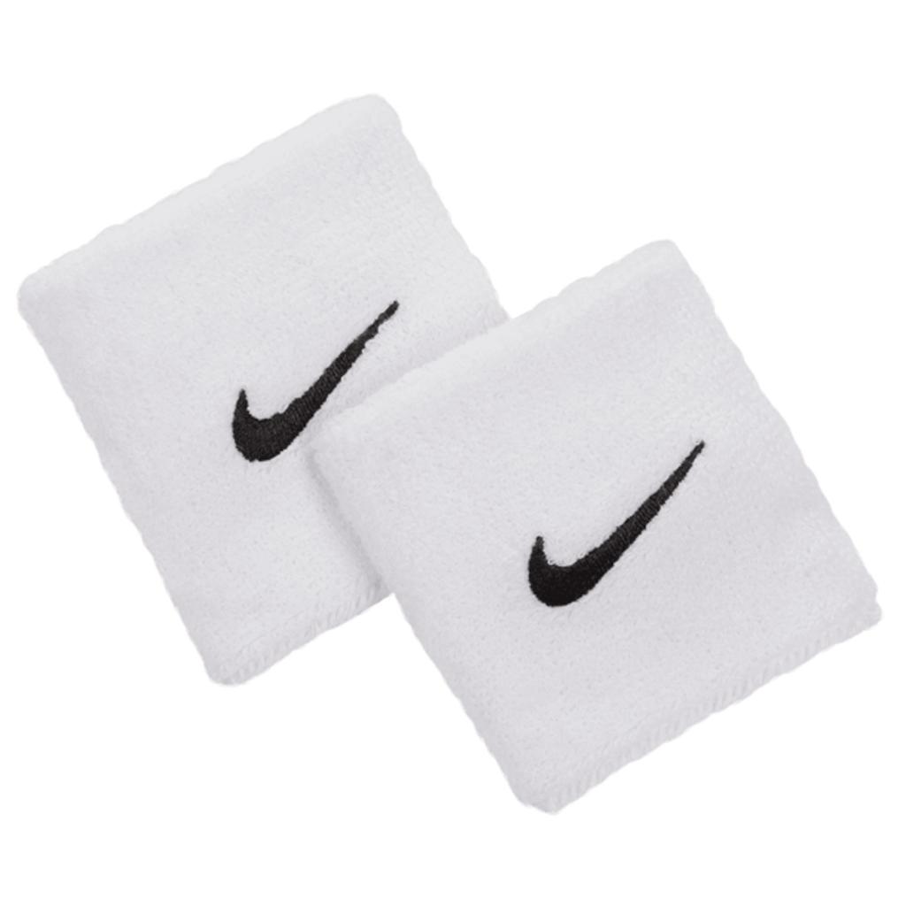 Nike Swoosh Classic Náramky 2 ks, Unisex bílý náramek