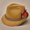 Oktoberfest Hat Widget Beer Trilby Lovely Homburg Hat Unisex Headwear