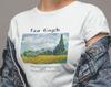 Maglietta 'Campo di Grano' di Van Gogh: T-shirt Arte Post-Impressionista
