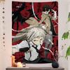 Movie DIY Wall Tapestry Japanese Anime Bungo Stray Dogs Hanging Tarot Hippie Wall Rugs Dorm INS Home Decor