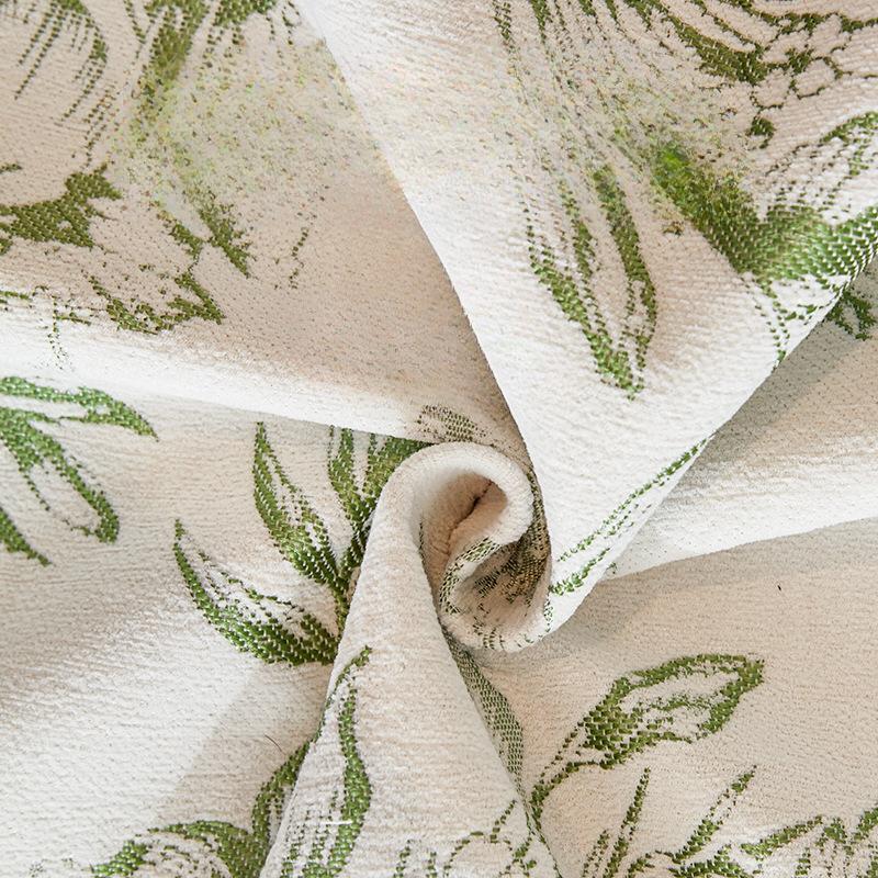 Flower Chenille Irregular Sofa Mat Non-Slip Living Room Straight Row Sofa Cover Towel Anti-Scratching