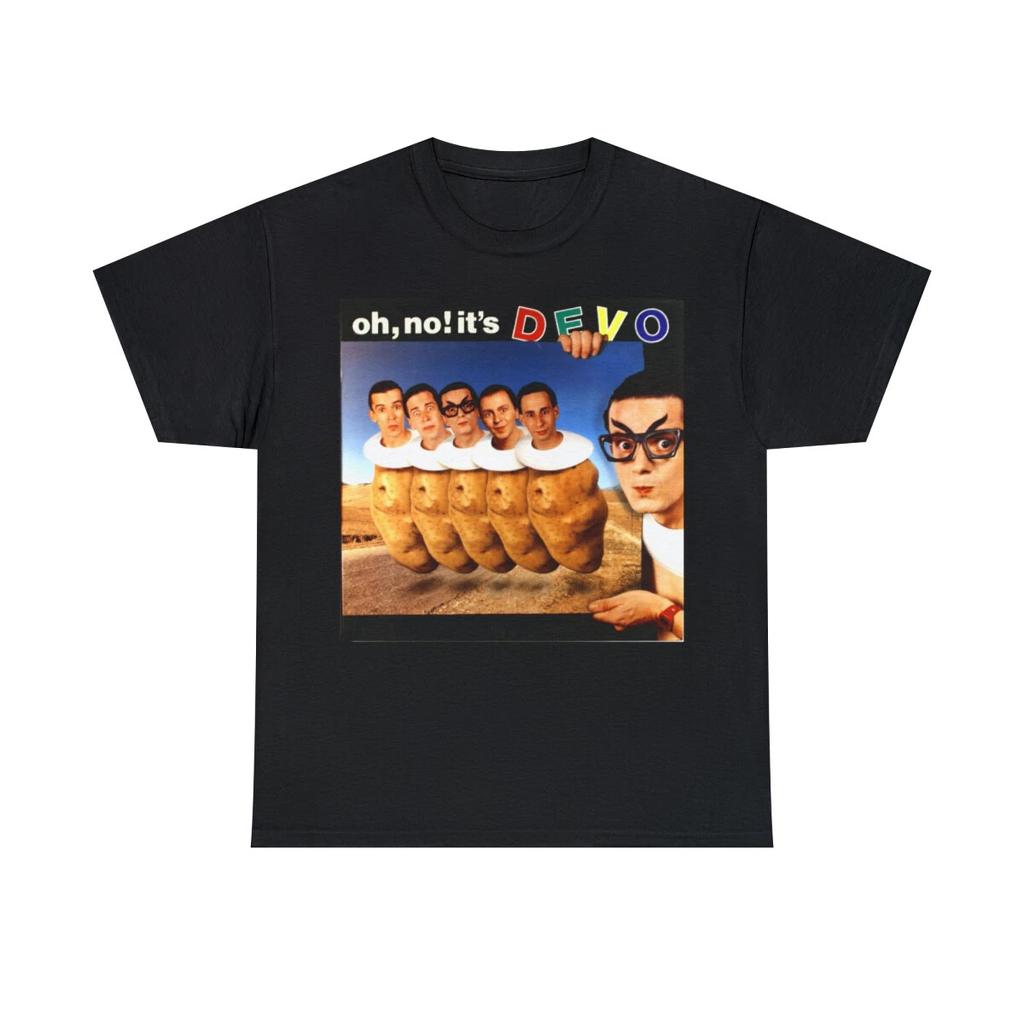 DEVO Oh No It's Devo Men's Short Sleeve 100% Cotton T-shirt Mens Womens Tees Top