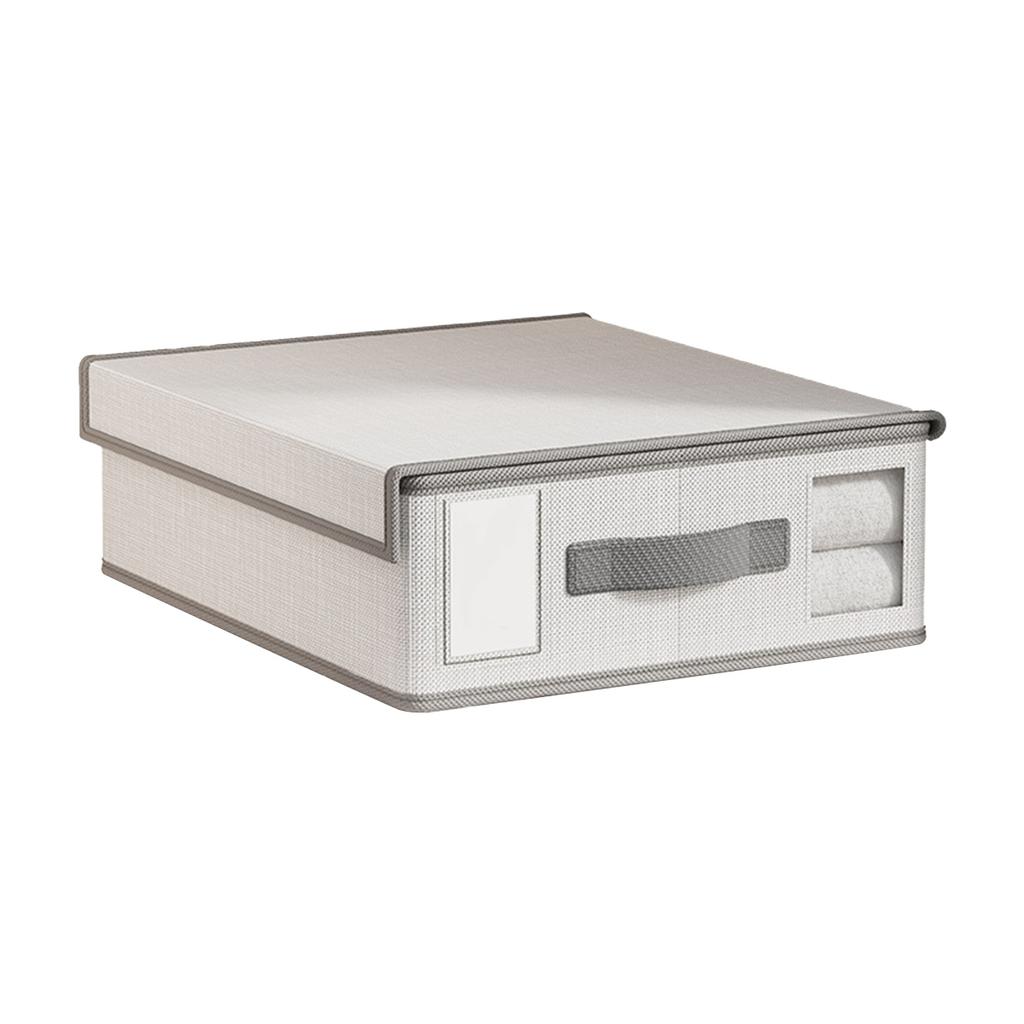 1PC Large Capacity Clothes Storage Bag Sheet Storage Box Clothing Fabric Sheet Storage Holder Wardrobe Blanket Quilt Storage Box