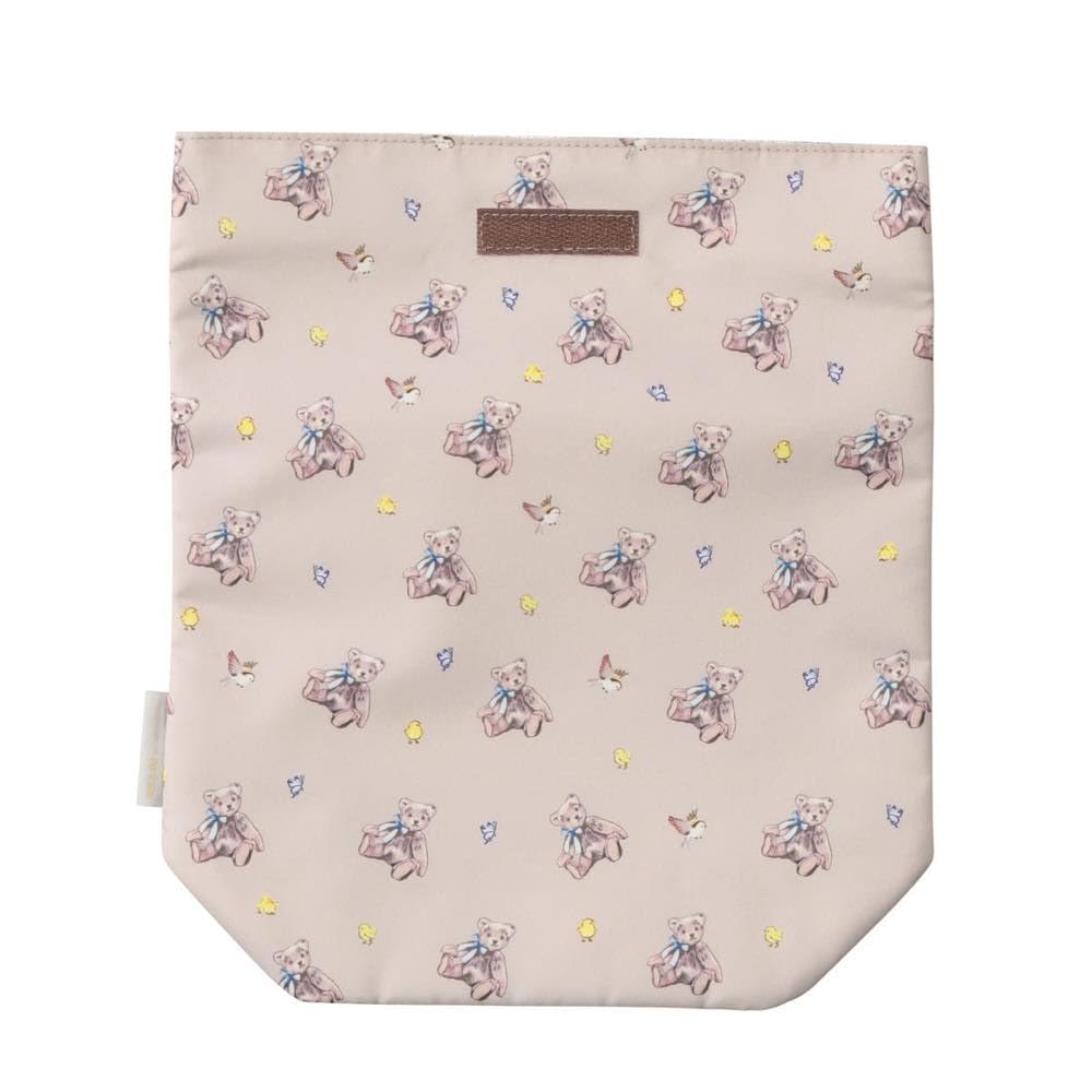 Paul & Joe Break Time Marks Bear Latte Lunch Pouch PAJB-LCP03-BE