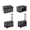 Outdoor camping storage box, car folding trolley box, camping picnic organizer box, grocery cart, small cart, shopping cart