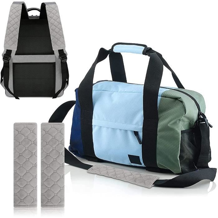 Coussin de Ceinture de Sécurité - Auto - 4 pièces - Confortable - Noir - Protection Épaules