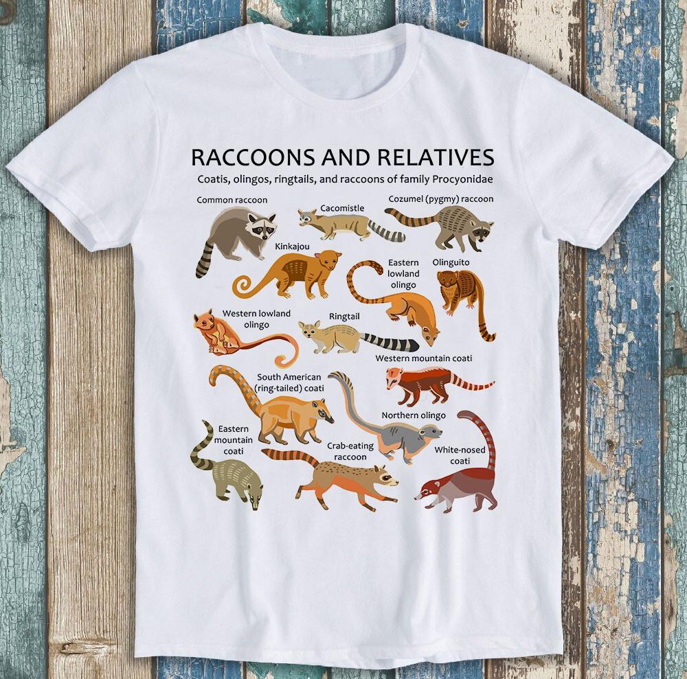 Raccoons Relatives Raccoon Best Seller Funny Gift Tee T Shirt M1477