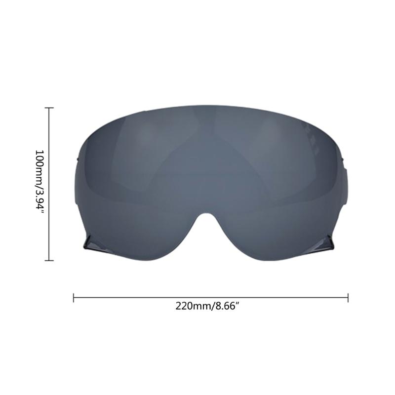 Helmet Lens Visor Anti-Fog Motorcycle Windshield Lens Face Shield Anti-Scratch Sunscreen UV Resistant Fit for JO EXZERO