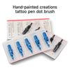 20pcs Ballpoint Tattoo Cartridge Needles 5 Colors Tattoo Practice Needles Beginner Designer Drawing Practice for Tattoo Machine