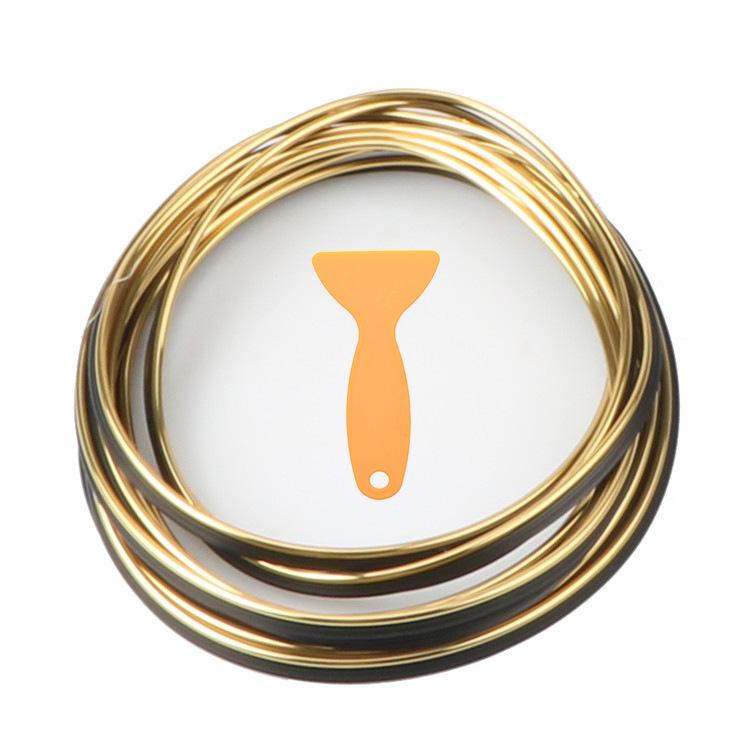 Car Interior Decorative Strips & Dashboard Liner: Suitable for Trimming, Modifications, Door Panel Gaps