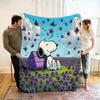 Cartoon 2026 New Kawaii Snoopy Children Warm Soft Anime Blankets for Sofa Bed Cover Blanket Suitable for Birthday Souvenir Gifts