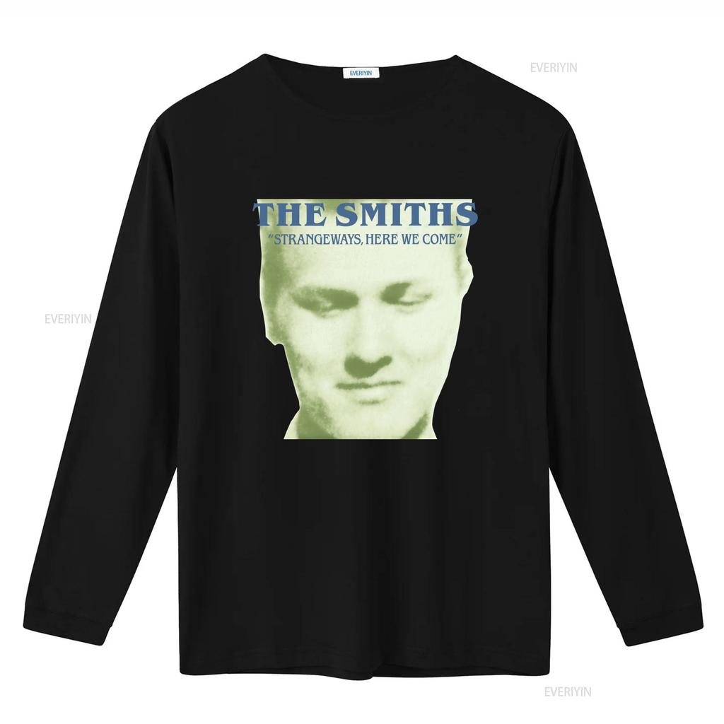 The Smiths Strangeways Here We Come T Shirt Rock Band Print Vintage Washed Streetwear Top For Everyday Wear Graphic Stylish