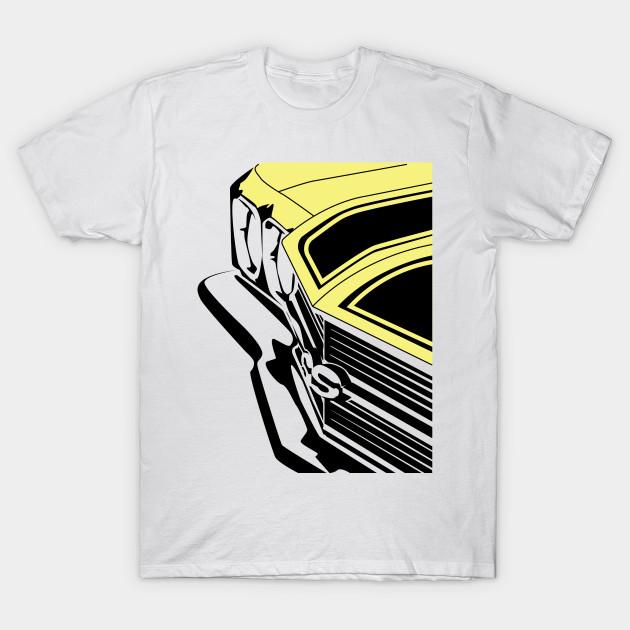 

Men Black Print T-shirt Chavelle Ss 1970 No-Cut Transfer Paper Print Cotton Tshirt 3XL білий