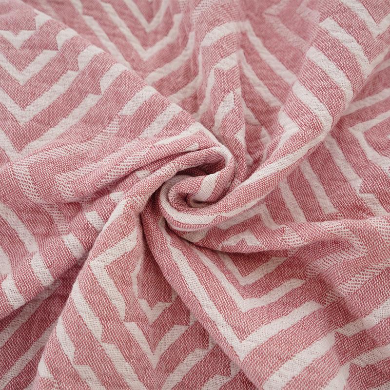 Natural Cotton Muslin Blanket Summer Plaid Soft Bed Cover Thin Comfortable Portable Travel Blanket Bedding Bedsheets Picnic Pads