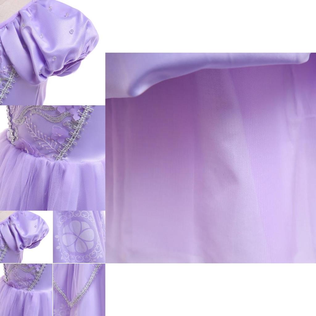 Enchanting Girls Sofia Princess Dress Cartoon Costume For Fantasy Party Adventures