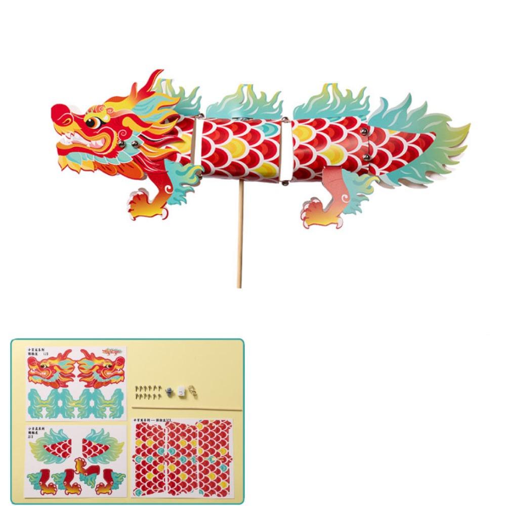 

Handheld Lantern Making Material Flexible Spring Festival Dragon Decoration Lantern Festival Style D
