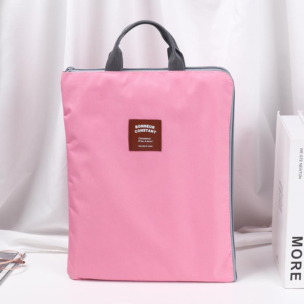 Oxford Cloth Organizer Multifunctional A4 File Folder Business Briefcase Document Bag Paper Storage