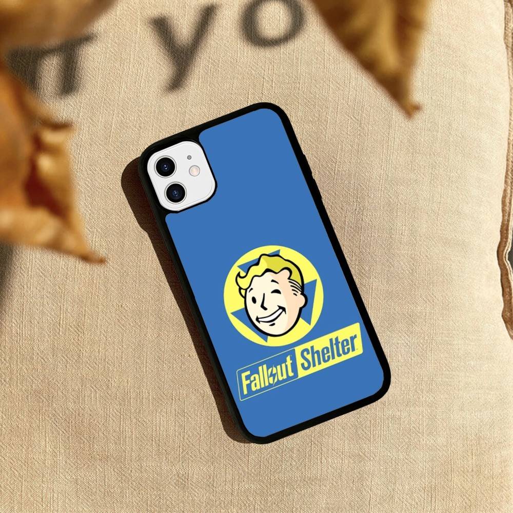 F-Fallout S-Series 4 Cool Game PC+TPU Phone Case For iPhone 17 16 15 14 13 12 11 Pro Max Plus Kawaii Cartoon Cover
