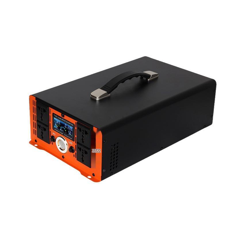 High-Power Pure Sine Wave Car Inverter: 12V/24V/48V/60V/72V to 220V Transformer