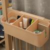 Partition Bedside Hanging Basket Large Capacity Bed Hanging Bag Hanging Storage Rack  Bedroom