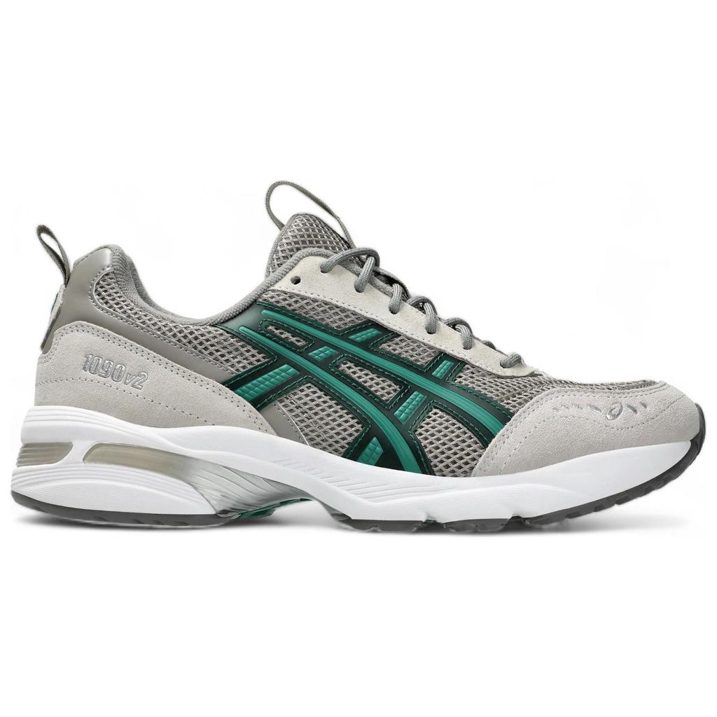 ASICS Gel 1090V2 Steeple Grey Jasper Green Unisex Sneakers 1203A382-023