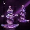 Silicone Spiral Anal Plug Oversized Female Irregular Dildo Soft Monster Penis Pagoda Adult Sex Toy