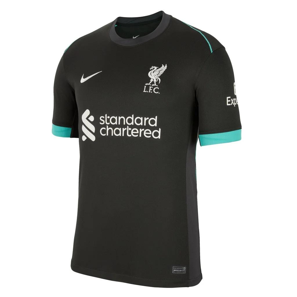 Nike Dri-FIT Liverpool FC 2024/25 Stadium Away Jersey Black Teal Men s FN8780-322 M