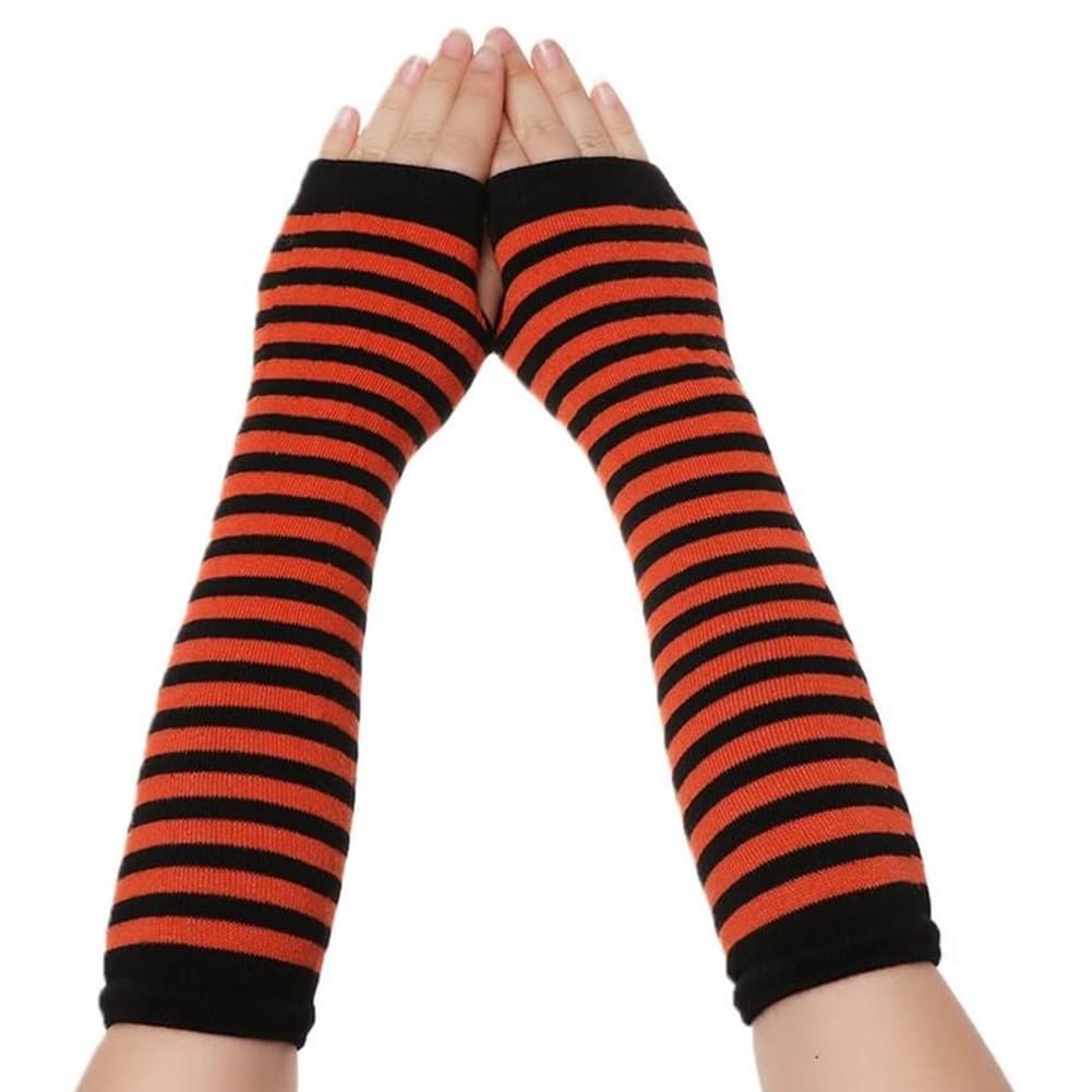 Autumn/Winter Women Gloves Elbow Elbow Mittens Fingerless Gloves