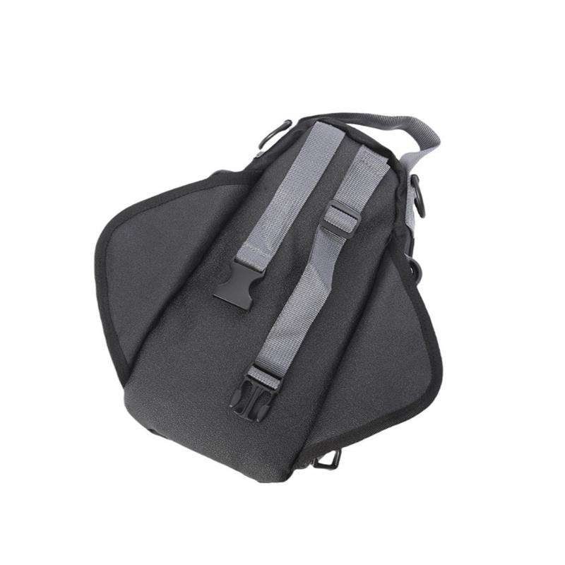 Waterproof Motorcycle Fuel Tank Bag With Touch Control Phone Pocket And Reflective Safety Strap for Night Riding