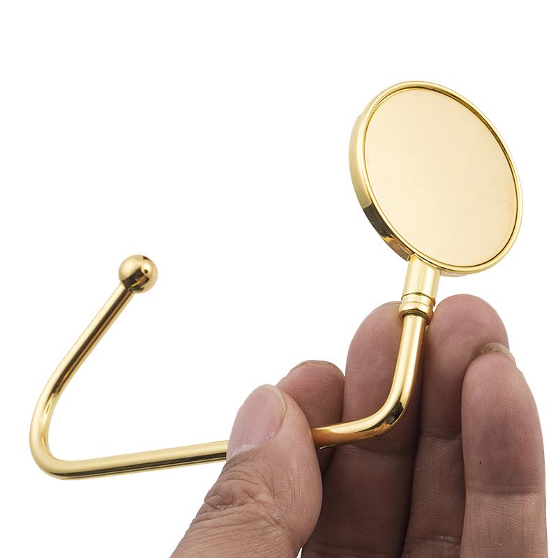 1Pcs Bag Hook Heavy Table Purse Bag Hooks Travel Handbag Table Side Bag Hanger Office Desk Organizers